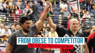 From 600lbs to JiuJitsu tournament [upl. by Jada327]