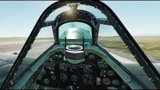 DCS Spitfire start take off and land incredibly badly [upl. by Arocat]