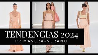 TENDENCIAS DE MODA PRIMAVERA VERANO PARA MUJER 2024 [upl. by Reffotsirhc536]