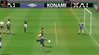 Pro Evolution Soccer  Gameplay PSX  PS1  PS One  HD 720P Epsxe [upl. by Heindrick]