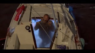 100K 😳 Lieutenant Dan Update  Man stays on boat in Tampa during Florida hurricane Milton 🌊 [upl. by Nanerb]