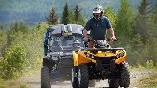 ATV Rentals at the Cabins At Lopstick Pittsburg NH [upl. by Koffman]