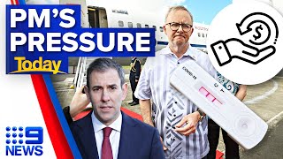 Prime Minister under pressure to reinstate paid COVID19 leave  Coronavirus  9 News Australia [upl. by Ralfston]