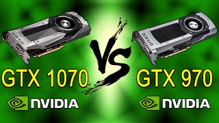 GTX 1070 vs GTX 970  Huge Performance Gains 10 Games Benchmarked [upl. by Alrac255]