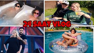 24 SAAT BUNGALOV TATİL VLOG [upl. by Harp]