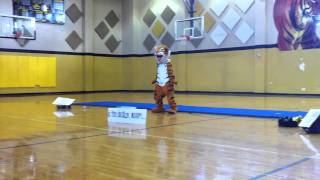 California school principal suspended over inappropriate dance with mascot [upl. by Winfrid751]