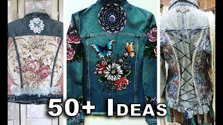 50 Jean Jacket Upcycle Ideas to Inspire Your Next Project [upl. by Eema841]