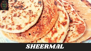 Sheermal Recipe  Sheermal On Tawa  Sweet Bread  Sheermal Without Oven Recipe By Hot amp Tasty [upl. by Merete]