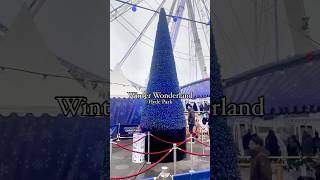 Winter wonderland Hyde Park christmas winterwonderland hydepark london christmasdecor santa [upl. by Asaeret814]