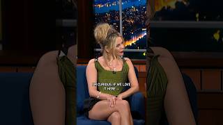 SaoirseMonica Jackson Talks About The People In DERRY 😱🤣 The Late Show shorts [upl. by Winn]