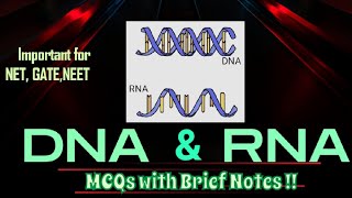 MCQ on DNA amp RNA [upl. by Philip]