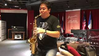 Theo wanne Alto FIRE Metal 吹嘴試吹 by Kenny Lee 大飛 現場手機直錄 [upl. by Helm]