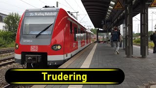 SBahn Station Trudering  Munich 🇩🇪  Walkthrough 🚶 [upl. by Ela873]