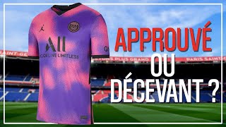 PSG  Le 4e maillot 20202021 acceptable gênant Notre avis [upl. by Frodine]