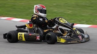 Suleiman Zanfari  Lotus Racing Karts  Euro Final Mini MAX 2016 Speedworld Austria [upl. by Edana]