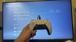 PS5 Pro How to Connect PS5 Controller With Wired USB Cable Tutorial For Beginners [upl. by Dimah818]