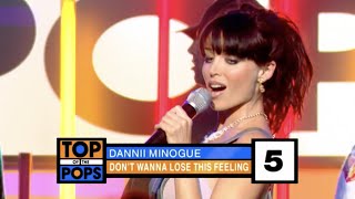 Dannii Minogue  Dont Wanna Lose This Feeling Top Of The Pops 2003 [upl. by Eibba]