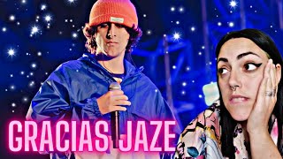 ESPAÑOLA REACCIONA A 26 MINUTOS DE JAZE CON MUCHO FLOW 🔥 PARTE 1 jaze fms freestyle [upl. by Ardnekat]