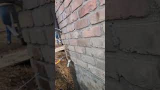 Basement waterproofing exterior cracks parging   Lake Orion [upl. by Caterina]