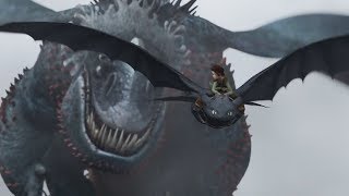 How to Train Your Dragon 2010  Toothless Vs Red Death Battle Scene [upl. by Niamjneb789]