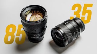 Sony 85mm 14 GM II or 35mm 14 GM  WHICH LENS SHOULD YOU GET [upl. by Thornton502]