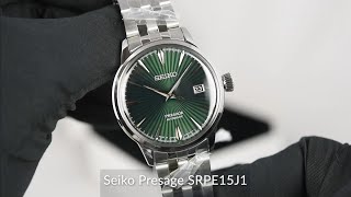 Seiko Presage SRPE15J1 [upl. by Airekal]