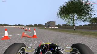 Live For Speed FSAEA 2012 Autocross Track [upl. by Awahsoj846]