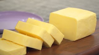 Homemade Butter in 10 Minutes Only 1 Ingredient [upl. by Yelloh190]