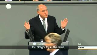 Gregor Gysi DIE LINKE Die Bundesregierung verweigert jeden Schritt hin zu mehr Steuergerechtigkeit [upl. by Burg]