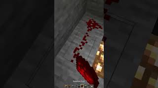 MINECRAFT SECRET ENTRANCE shorts minecraft [upl. by Kurzawa]