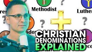 All Christian denominations explained in 12 minutes Reaction [upl. by Mafalda]