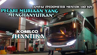 PELARI DIAM DIAM MENGHANYUTKAN BUS BANTER NYA SHANTIKA  TRIP SHANTIKA 5C KOBELCO PART 1 [upl. by Akienahs]