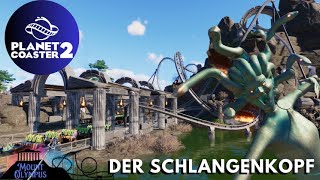 Mount Olympus   8 Der Schlangenkopf  Planet Coaster 2  Sandbox  Deutsch [upl. by Alleras213]