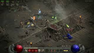 We start are assault on the demon army Diablo 2 Resurrected Remake 16 [upl. by Davey958]