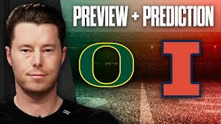 Oregon vs Illinois Preview Prediction amp Bets  2024 [upl. by Anilet]