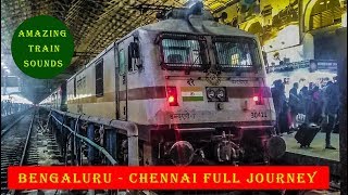 BRINDAVAN EXPRESS UNRESERVED JOURNEY  HEAVILY CROWDED TRAIN  Indian Railways [upl. by Margeaux]