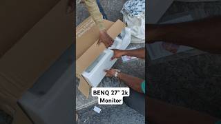 ✓ BenQ 27 inch 2k Monitor  GW 2790QT  Type C  apple benq unboxing unboxingvideo desktop [upl. by Anitnegra]