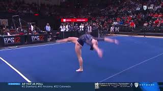 Norah Flatley Floor UCLA  Oregon State 2022 9850 [upl. by Yona]