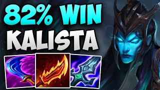 CHALLENGER KALISTA WITH 82 WIN RATE  CHALLENGER KALISTA ADC GAMEPLAY  Patch 1324 S13 [upl. by Ardnaid790]