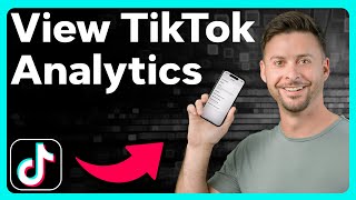 How To Check TikTok Analytics [upl. by Draned]