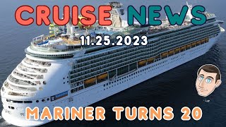 CRUISE NEWS  11262023  Fun and Positive Cruise News [upl. by Prissy]