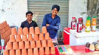 सरदारजी की लस्सी पीकर दिल हो गया बल्ले बल्ले  Live Punjabi lassi in Rajkot Gujarat food lassi [upl. by Eiramenna]