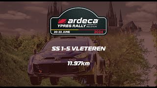 Ardeca Ypres Rally 2024  SS 15 Vleteren [upl. by Long812]