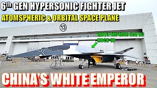 Chinas White Sky Emperor 6th Gen Hypersonic amp Space Orbital Fighter Jet at Zhuhai Airshow 2024 [upl. by Virgil]