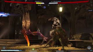 Injustice 2 Star Fire vs Michelangelo [upl. by Anitsihc]