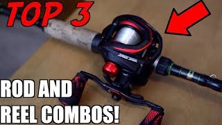 Top 3 Rod and Reel Combos for Bass Fishing [upl. by Everson]