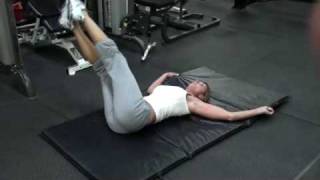 Abdominal Exercises  Reverse Trunk Twist [upl. by Mcspadden831]