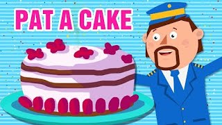 Pat A Cake  Cake Song 🍰  Nursery Rhymes And Kids Songs  Captain Discovery [upl. by Clements55]