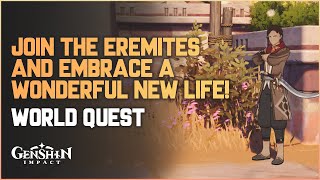 Join the Eremites and Embrace a Wonderful New Life World Quest  Genshin Impact 31 [upl. by Longmire762]