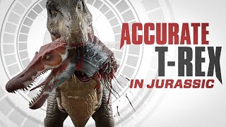 What if an Accurate Trex was in Jurassic Park  InDepth Analysis [upl. by Arrahs]